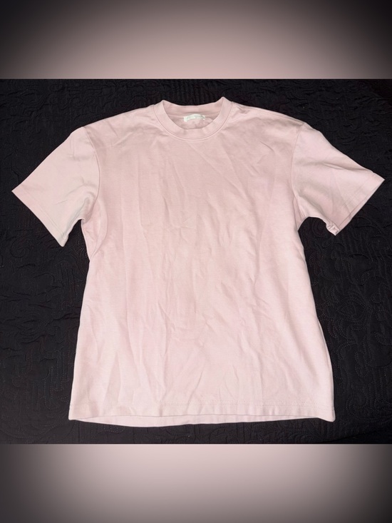Zara Other - Zara Short Sleeve Crewneck T-Shirt - Pale Pink Size Small